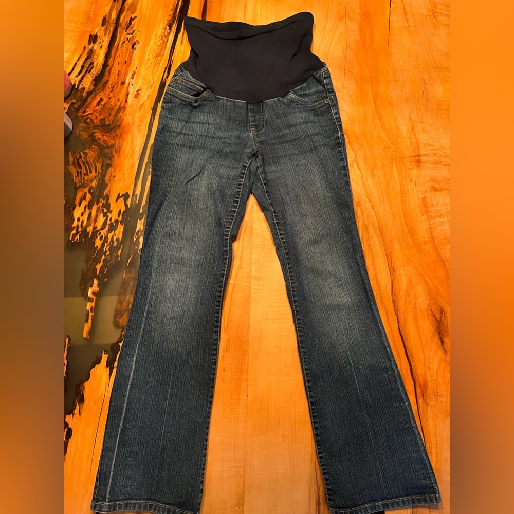 Maternity Secret Fit Belly Bootcut Jeans Size Medium